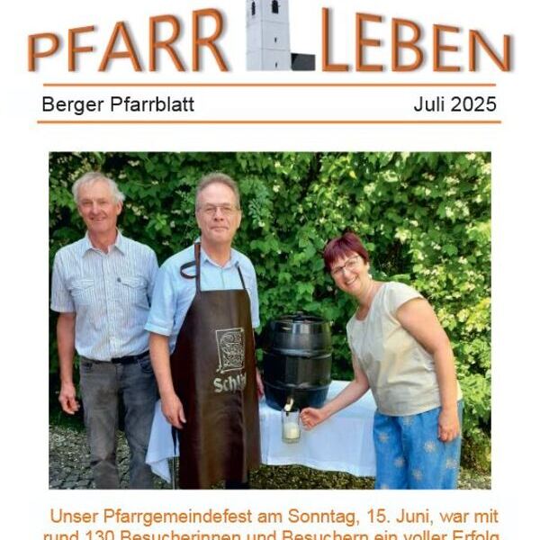 Pfarrblatt Juli 2025