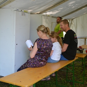 Vorbereitungen für das Pfarrfest
