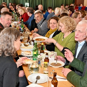 Seine Geburtstagsfeier