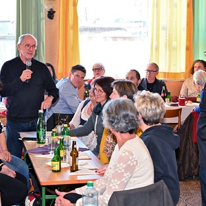 Seine Geburtstagsfeier