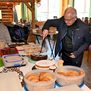 Seine Geburtstagsfeier