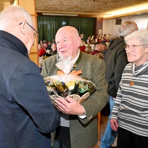 Seine Geburtstagsfeier
