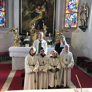 Ministrantinnenaufnahme 13.11.2022