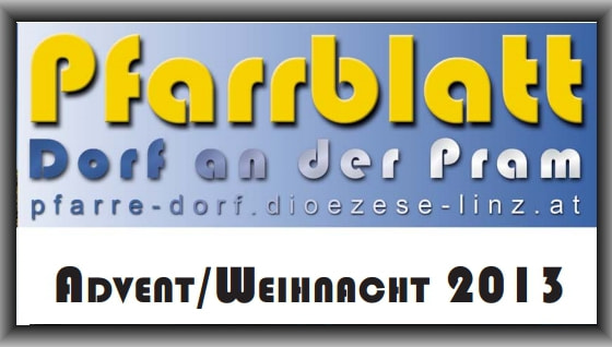 Das Pfarrblatt 2013