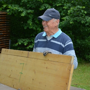 Vorbereitungen für das Pfarrfest